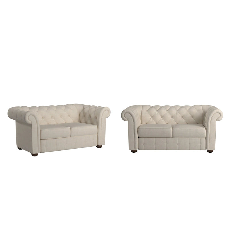 Causeuse Chesterfield moderne pour salon