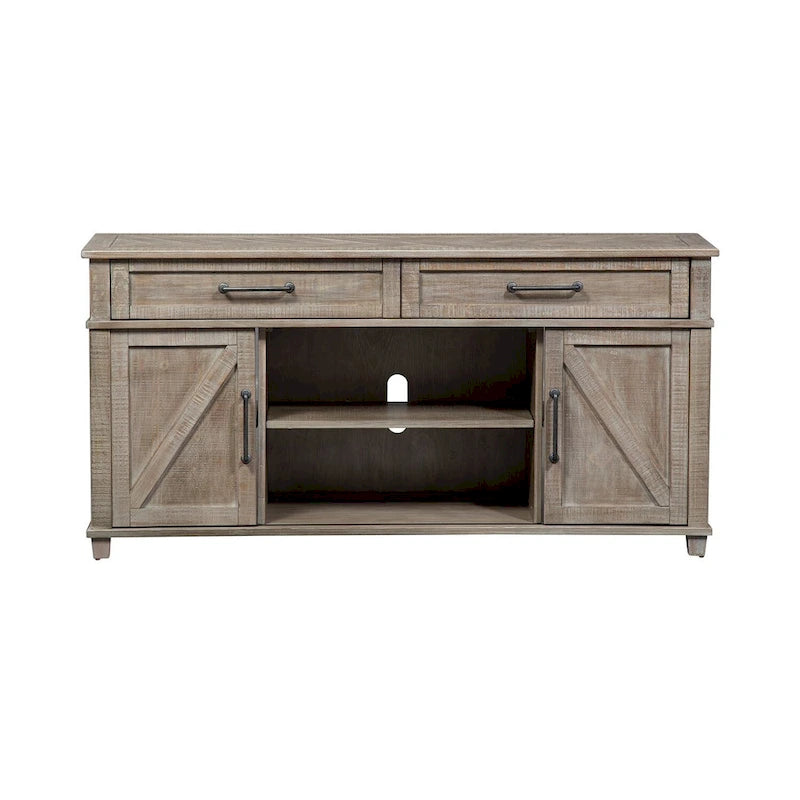 Console patinée taupe