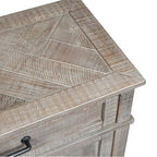 Console patinée taupe