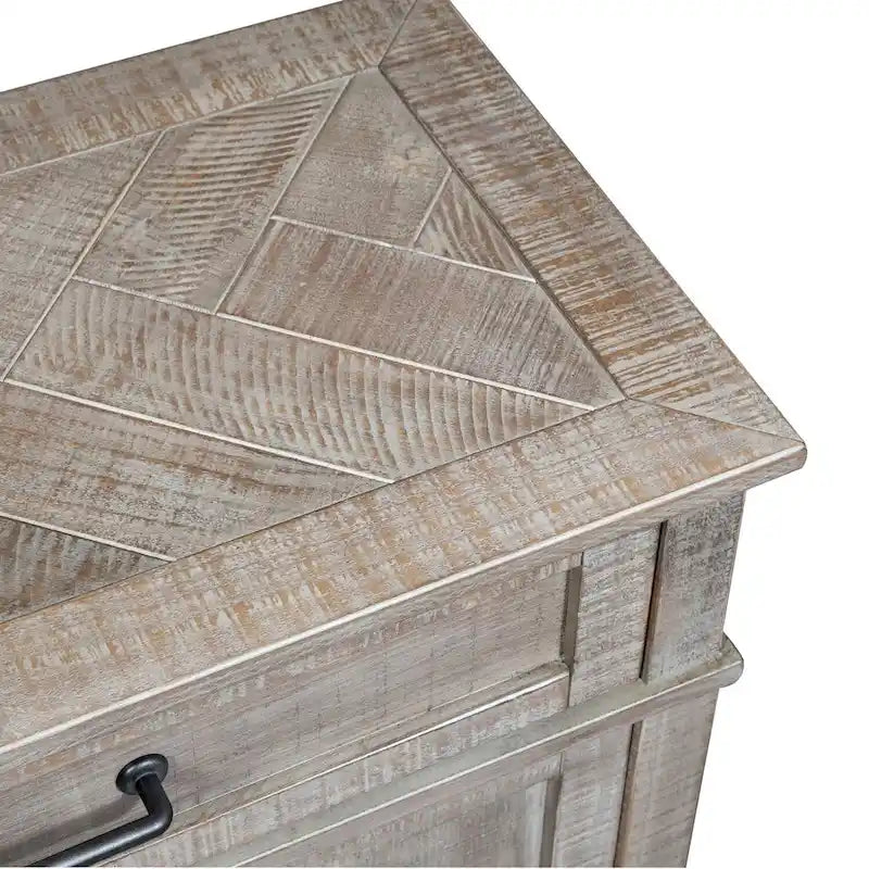 Console patinée taupe
