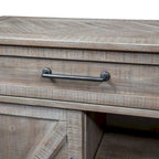 Console patinée taupe