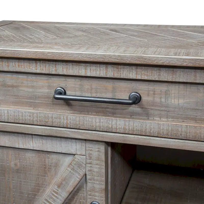 Console patinée taupe