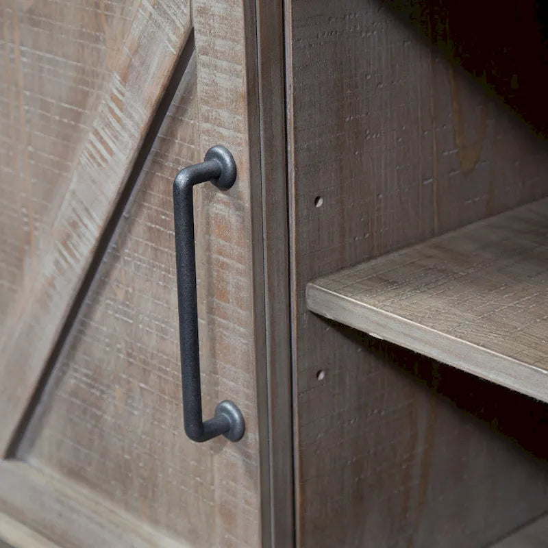 Console patinée taupe
