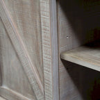 Console patinée taupe