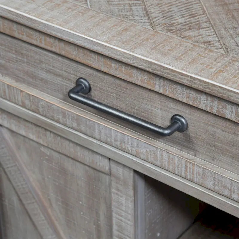 Console patinée taupe