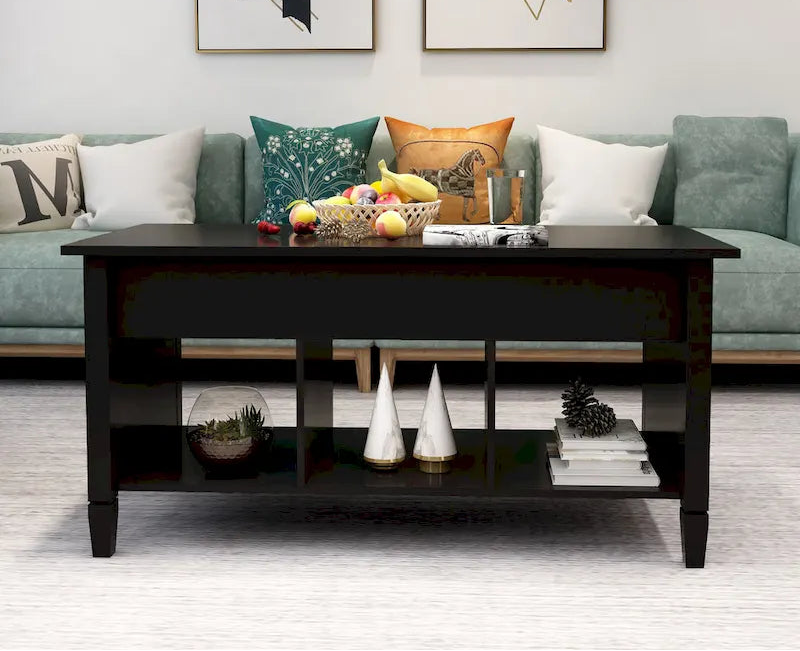 Lift Top Coffee Table-Black