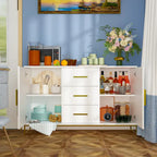 47.2L x 29.3H Buffet Armoire de rangement Vaisselier