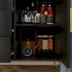47.2L x 29.3H Buffet Armoire de rangement Vaisselier