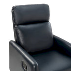 Fauteuil inclinable pivotant manuel avec base en métal