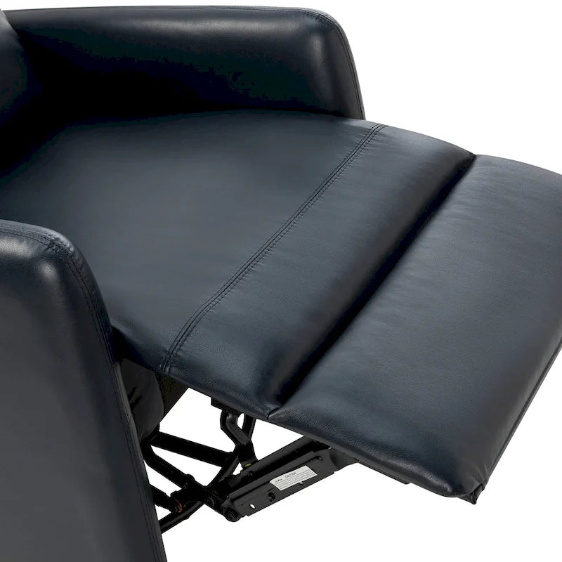 Fauteuil inclinable pivotant manuel Lyle avec base en métal