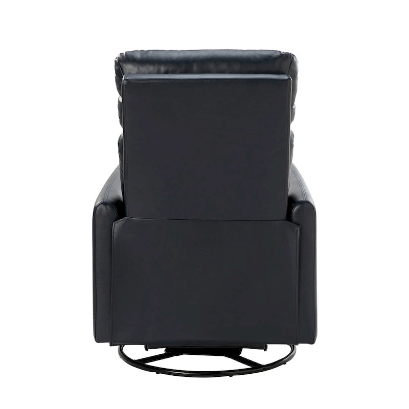 Fauteuil inclinable pivotant manuel Lyle avec base en métal
