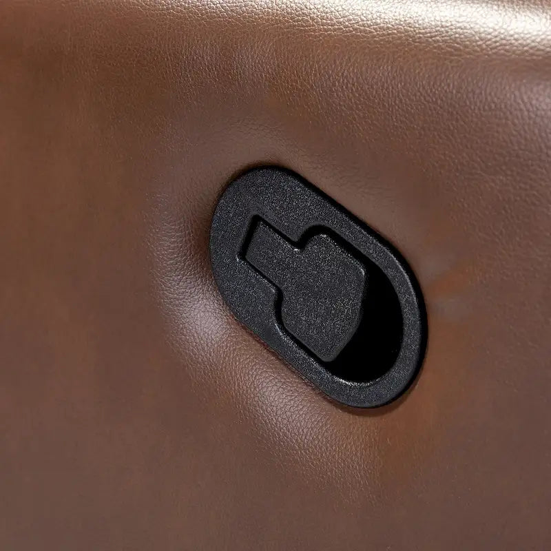 Fauteuil inclinable pivotant manuel Lyle avec base en métal