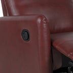 Fauteuil inclinable pivotant manuel avec base en métal