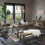 Chaise de salle à manger moderne (lot de 2), assise rembourrée avec pieds en bois massif pour salle à manger et cuisine