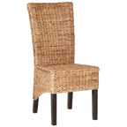 Chaise de salle à manger Natural Dining – 18,1 x 23,2 x 40,6 – 18Lx23Px41H