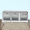 Banc de rangement avec 3 tiroirs - 35 P x 105 L x 43 H cm