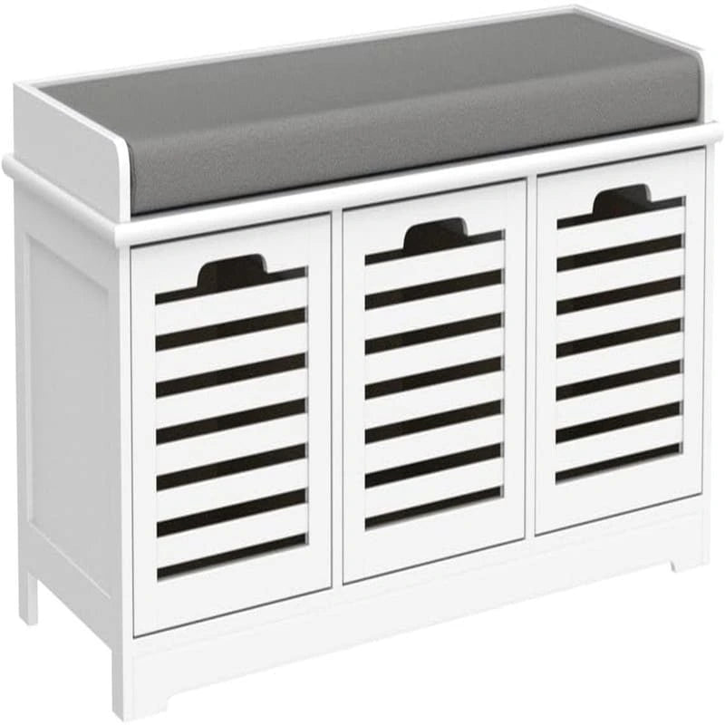 Banc de rangement avec 3 tiroirs - 35 P x 105 L x 43 H cm
