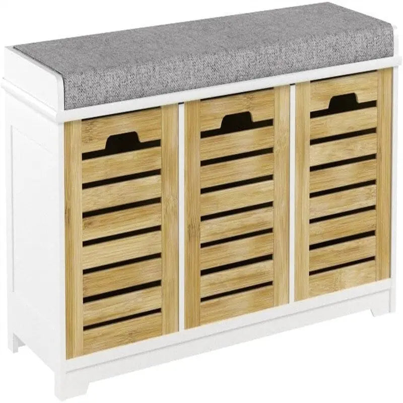 Banc de rangement avec 3 tiroirs - 35 P x 105 L x 43 H cm
