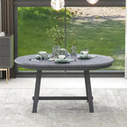 Table à manger ronde extensible en bois