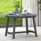 Table à manger ronde extensible en bois